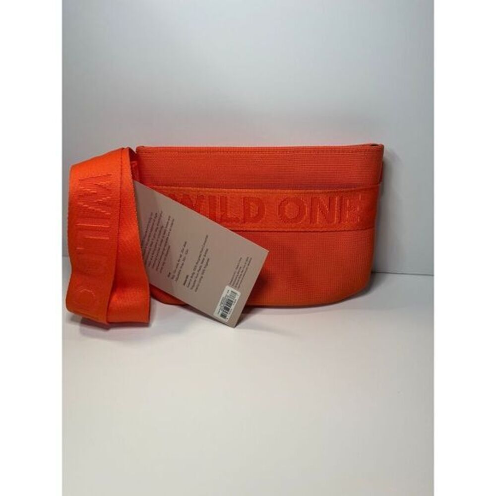 Orange Wild One Dog Treat Pouch NEW